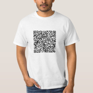 Sua Camiseta Personalizada com Informações de Leit