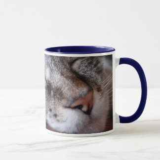Sua caneca de café do nariz