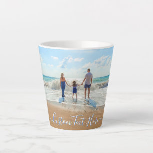 Sua caneca de fotos favorita com texto personaliza