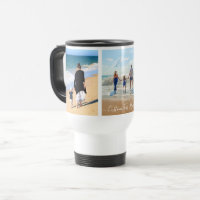 Sua Caneca de viagem de Colagem de Fotografias com