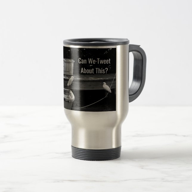 Sua Caneca de viagem de Relação de Design Personal (Frente Esquerda)