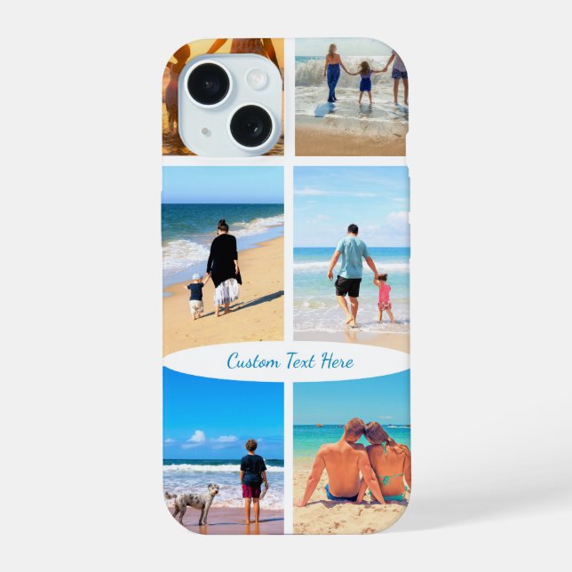 Sua capas de iphone de Colagem de Fotografias com  (Verso)