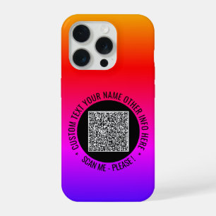 Sua capas de iphone de Texto Personalizada de Info