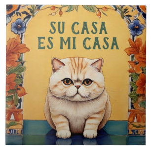 Sua Casa é Minha Casa - Humor Felino Espanhol Dive