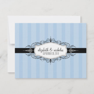 Sua cor favorita: Convite De Casamento Chic Deco