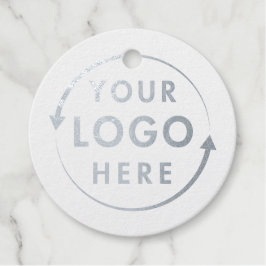 Sua etiqueta de presente na folha de papel pratead