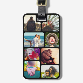 Sua etiqueta de Viagem de bagagem de 8 fotos