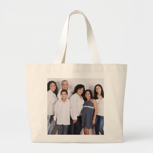 SUA FAMÍLIA RETRAIA PERSONALIZADA DE BOLSA FOTO (Frente)