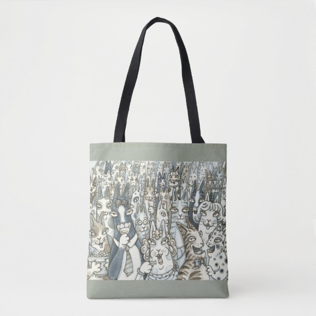 SUA FESTA DE GATO N' Fitz TOTE BAG (Frente)