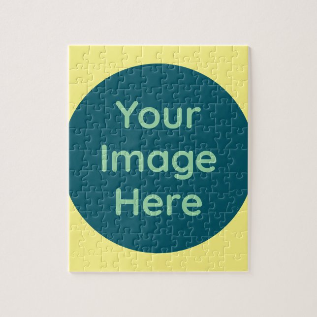 Sua Foto Aqui Personalizada Quebra-cabeça de Jigse (Vertical)