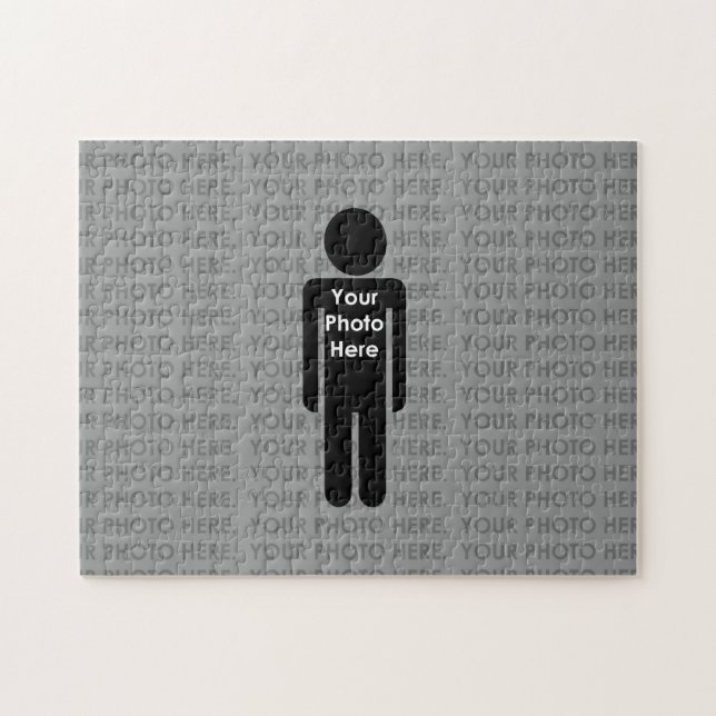 Sua Foto Aqui Quebra-cabeça Horizontal Personaliza (Horizontal)