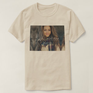 SUA FOTO Camiseta com o formato do Estado do Color