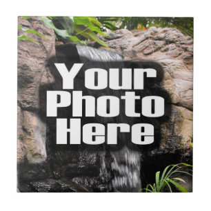 Sua foto em um Azulejo cerâmico, Azulejos personal