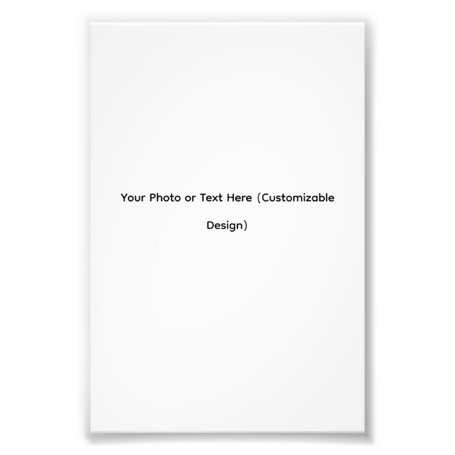 Sua Foto ou Texto Aqui (Design Personalizável) (Frente)