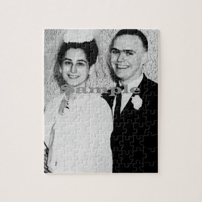 SUA FOTO - quebra-cabeça de serra gigante vertical (Vertical)