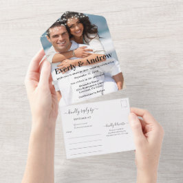 Sua Foto Simples Corda Moderna Luz Casamento