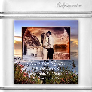 Sua Imã salve a data do Sunset Coastal Fotográfi