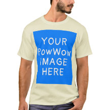 Sua Imagem PowWow Aqui Camisa Personalizada Nativo