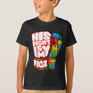 Sua Luta É Minha Luta Contra O Autismo Camisa Do D