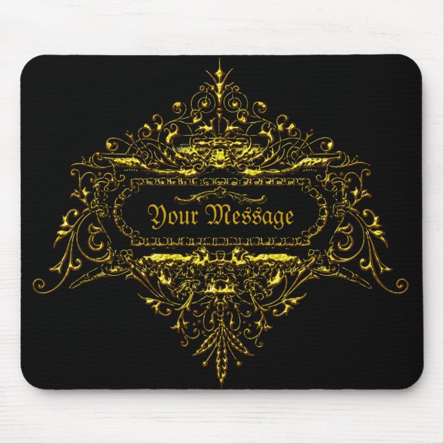 Sua Mensagem Emblem2A Mousepad (Frente)