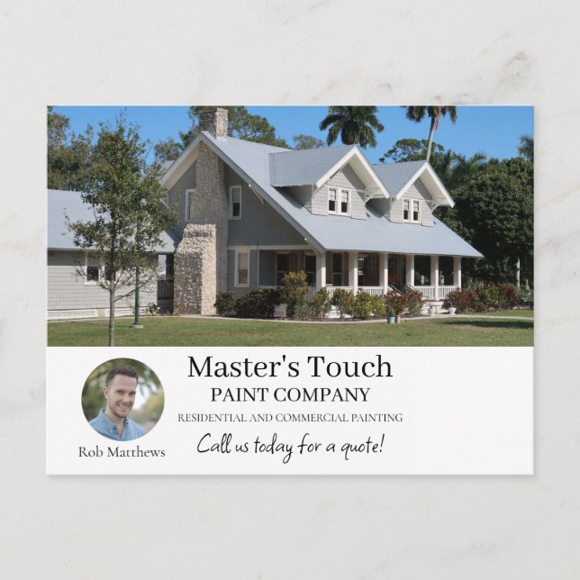 Sua mensagem Foto do novo anúncio de negócios do c (Frente)