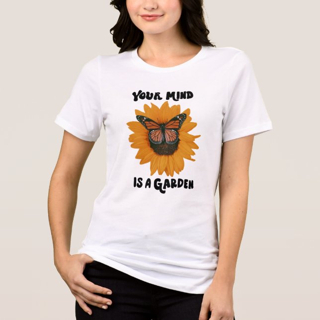 Sua Mente É Um Jardim  (Frente)