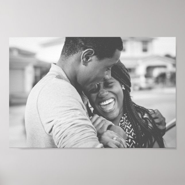 Sua Poster de Paisagem Fotográfica (Frente)