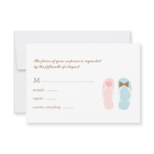 Sua resposta RSVP de Casamento de Praia em Sandals