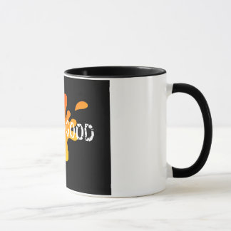 Sua toda a boa caneca - letras brancas