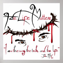 Sua vida é importante para Poster cristão