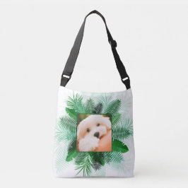 Suas 2 fotos no Palm Leaf Frames bolsas personaliz