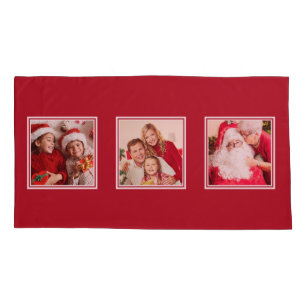 SUAS 3 fronha de almofada do costume das FOTOS