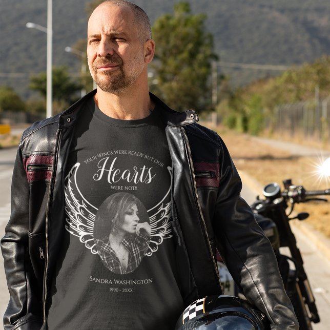 Suas Asas Estavam Prontas | Camiseta de Memorial c (Criador carregado)