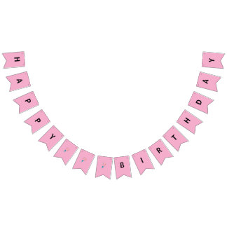 Suas Bandeiras de Bunting 5.5" x 8" Desenhadas