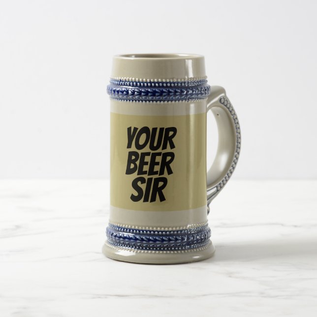 SUAS CANECAS DE CERVEJA DE CERVEJA (Frente Esquerda)