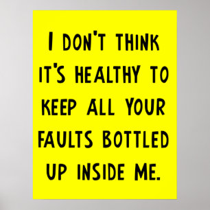 Suas Falhas Engraçado Poster