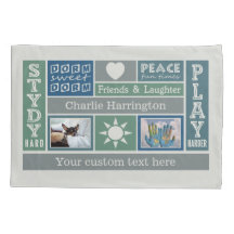 SUAS FOTOGRAFIAS E NOME DA almofada do dormitório 