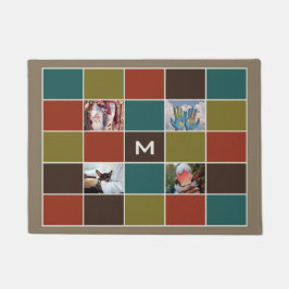 SUAS FOTOS E MONOGRAM tapetes de porta personaliza