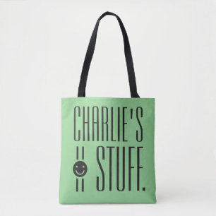 SUAS (nome e cor personalizados) bolsas DE COISA
