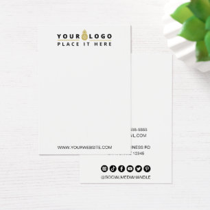 Suas placas de exibição de colar de colar branco d