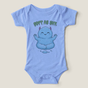 Suave como o Céu: Monstro de Nuvem Kawaii Zen Yoga