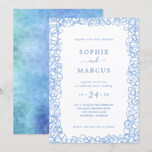 Suave convite para o casamento