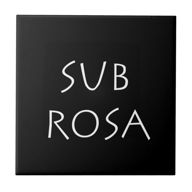 Sub Rosa (Frente)
