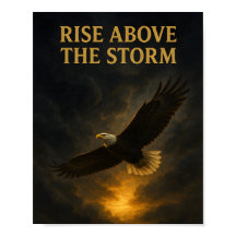 Suba Acima da Tempestade – Poster Inspirador da Ág
