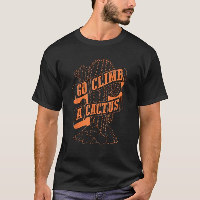 Suba Um Suculto De Camisas De Cactus E Amor De Cac (Frente)