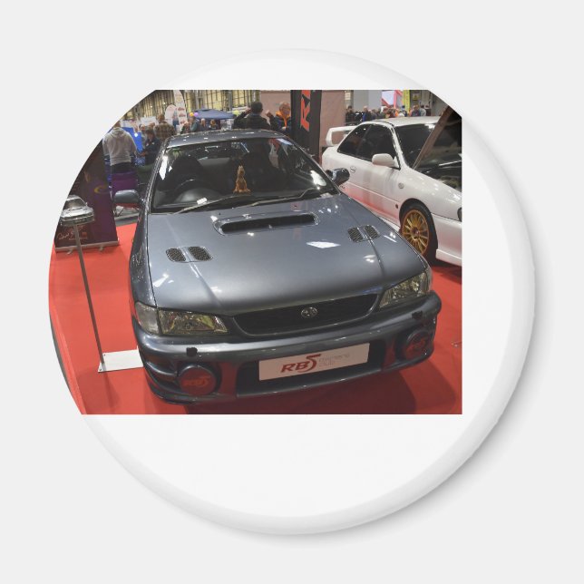 Subaru impreza imã de geladeira (Frente)