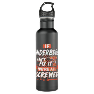 SUBBERG Coisa Nome Garrafa de Água