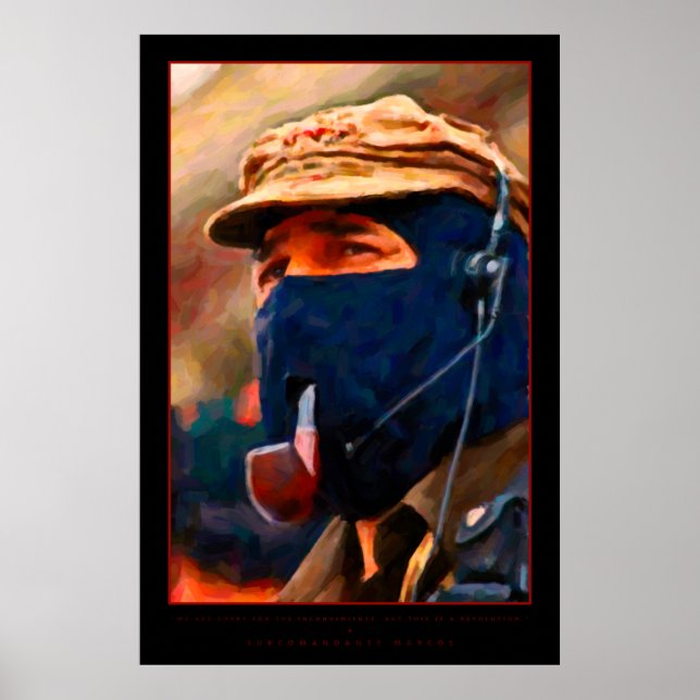 Subcomandante Marcos Poster (Frente)