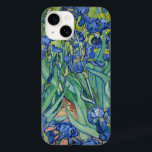 Subidas | Vincent Van Gogh<br><div class="desc">Irrises (1889) do artista poste-impressionista holandês Vincent Van Gogh. A pintura paisagística original é um óleo na canvas mostrando um jardim de flores floridas da íris. Use as ferramentas de design para adicionar texto personalizado ou personalizar a imagem.</div>