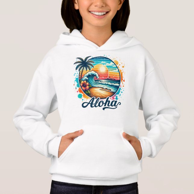 Sublimação de Vintage Beach Aloha-94953 (Frente)